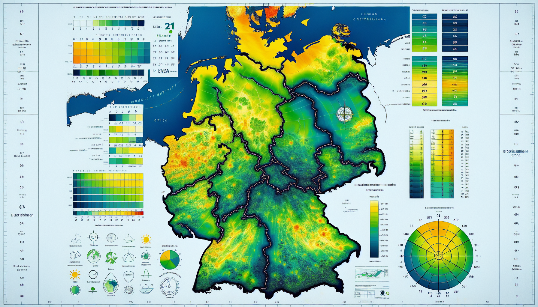 Słońce nad Niemcami - raport meteorologiczny